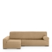 Hoes voor chaise longue met lange armleuning links Eysa ULISES Beige Zand 170 x 110 x 310 cm