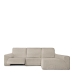 Hoes voor chaise longue met lange armleuning rechts Eysa ROC Wit 180 x 120 x 360 cm