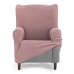 Housse de fauteuil à oreilles Eysa THOR Rose 80 x 110 x 90 cm