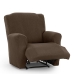 Armchair slipcovers Eysa ULISES Brown 80 x 100 x 90 cm