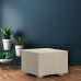 Housse de pouf Eysa ROC Blanc 100 x 65 x 100 cm