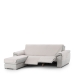 Hoes voor chaise longue met korte armleuning links Eysa MONTBLANC Beige 100 x 110 x 240 cm