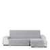 Housse pour chaise longue accoudoir court droit Eysa LEVANTE Gris 100 x 110 x 240 cm