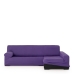 Funda para chaise longue de brazo largo derecho Eysa ULISES Morado 170 x 110 x 310 cm