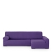 Funda para chaise longue de brazo largo derecho Eysa ULISES Morado 170 x 110 x 310 cm