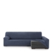 Right long arm chaise longue cover Eysa THOR Blue 170 x 110 x 310 cm