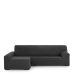 Hoes voor chaise longue met lange armleuning links Eysa THOR Antraciet Donker grijs 170 x 110 x 310 cm