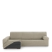 Hoes voor chaise longue met lange armleuning links Eysa THOR Beige Linnen 170 x 110 x 310 cm