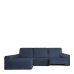 Bezug für Chaiselongue mit langem Arm links Eysa ROC Blau 180 x 120 x 360 cm