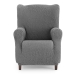 Housse de fauteuil à oreilles Eysa THOR Gris foncé 80 x 110 x 90 cm