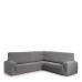 Sofa Cover Eysa ROC Dark grey 110 x 120 x 600 cm Corner-cupboard