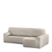 Hoes voor chaise longue met korte armleuning rechts Eysa ROC Wit 180 x 120 x 360 cm