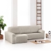 Funda para chaise longue de brazo corto izquierdo Eysa ROC Blanco 180 x 120 x 360 cm