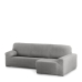 Capa para chaise longue de braço curto direito Eysa ROC Cinzento claro 180 x 120 x 360 cm