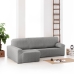 Funda para chaise longue de brazo corto izquierdo Eysa ROC Gris claro 180 x 120 x 360 cm