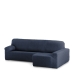 Hoes voor chaise longue met korte armleuning rechts Eysa ROC Blauw 180 x 120 x 360 cm