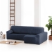 Hoes voor chaise longue met korte armleuning rechts Eysa ROC Blauw 180 x 120 x 360 cm