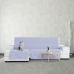 Hoes voor chaise longue met korte armleuning links Eysa SILVER Blauw 100 x 110 x 240 cm