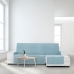 Housse pour chaise longue accoudoir court droit Eysa MONTBLANC Turquoise 100 x 110 x 200 cm