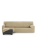 Funda para chaise longue de brazo corto izquierdo Eysa THOR Beige 110 x 110 x 310 cm