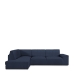 Hoes voor chaise longue met lange armleuning links Eysa ROC Blauw 110 x 120 x 500 cm