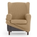 Wingback chair cover Eysa ULISES Beige 80 x 100 x 90 cm