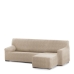 Hoes voor chaise longue met korte armleuning rechts Eysa ROC Beige 120 x 120 x 360 cm