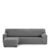 Hoes voor chaise longue met korte armleuning links Eysa THOR Donker grijs 110 x 110 x 310 cm