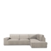 Hoes voor chaise longue met lange armleuning rechts Eysa ROC Wit 110 x 120 x 500 cm