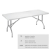 Folding Table EDM White