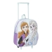 Mochila Escolar com Rodas Frozen