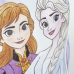 Училищна чанта с колелца Frozen