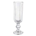 Champagneglas Ränder Transparent Glas 160 ml (6 antal)