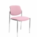 Silla de Recepción Villalgordo P&C BALI710 Símil Piel Rosa