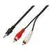 3,5 mm Jack audiokábel Aisens A128-0148 3 m