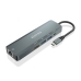 Hub USB Aisens ASUC-5P011-GR Gris Multicouleur (1 Unité)