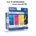 Originele inkt cartridge Brother LC-1100HYVALBP Zwart/Cyaan/Magenta/Geel