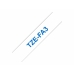 Gelamineerde Tape voor Labelmakers Brother TZe-FA3 Blauw/Wit 12 mm 12 mm x 3 m