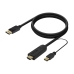 Kabel DisplayPort Mini a HDMI Aisens A122-0641 Černý 1,8 m