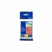 Lamineeritud Lint Sildimasinatele Brother TZE431 Punane/Must 12 mm 12 mm x 8 m