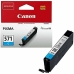 Original Ink Cartridge Canon CLI-571C Cyan