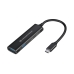 USB Hub Conceptronic HUBBIES12B Svart (1 enheter)