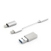 Cable Audio Jack a Lightning CoolBox COO-CKIT-APPL Blanco