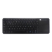 Teclado con Touchpad CoolBox CoolTouch Negro Qwerty Español QWERTY