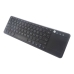 Teclado com Touchpad CoolBox CoolTouch Preto Qwerty espanhol QWERTY