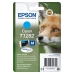 Картридж с оригинальными чернилами Epson C13T12824012 Циановый