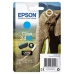 Oryginalny Wkład Atramentowy Epson C13T24324012 Turkusowy