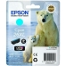 Eredeti tintapatron Epson C13T26324012 Ciánkék