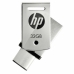 Ključ USB HP HPFD5000M-32 Srebrna Jeklo 32 GB (1 kosov) 32GB