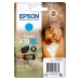 Katuša s Črnilom Izvirna Epson EP64586 9,3 ml Cian